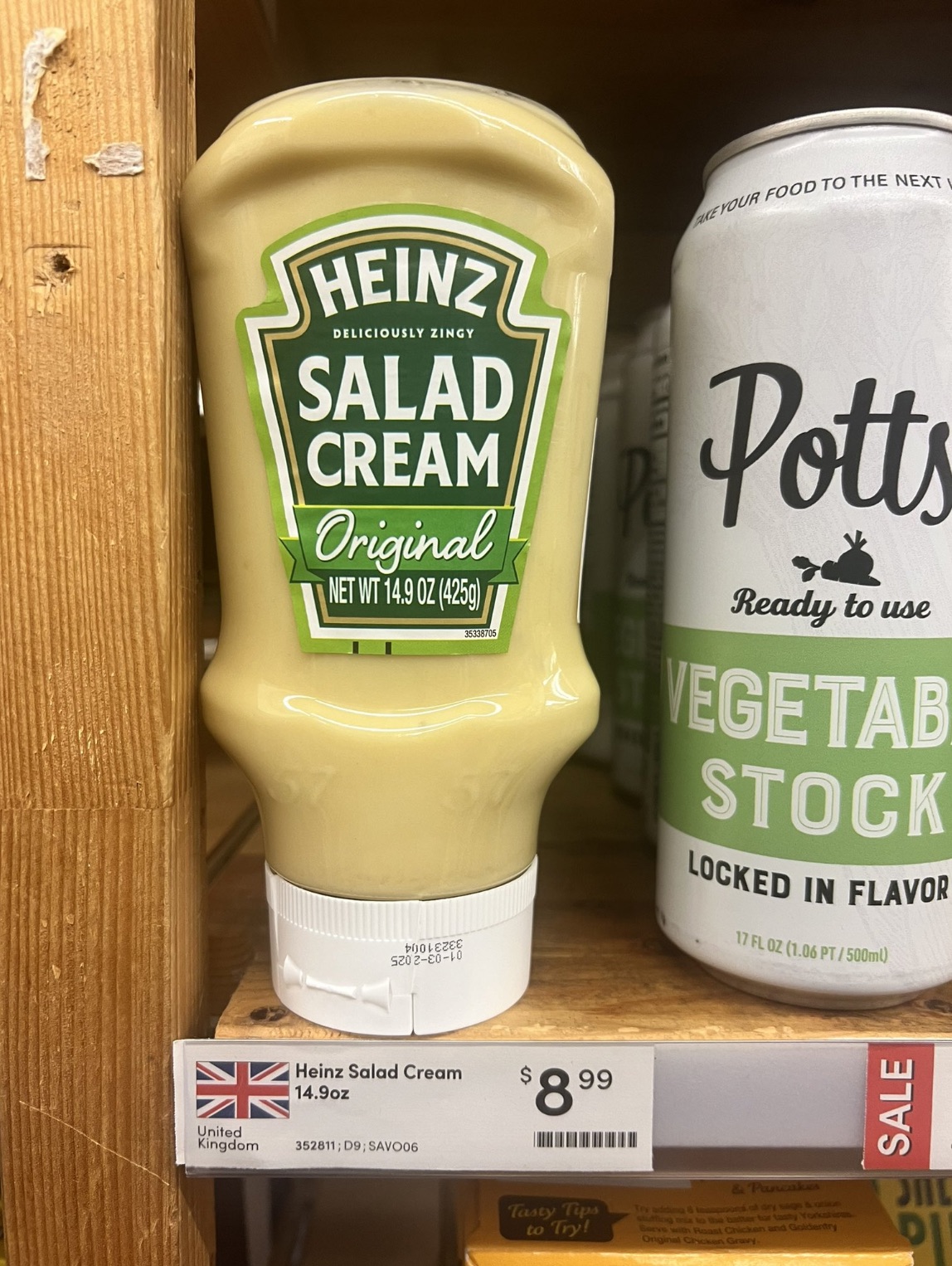 raw milk - Our FO00 To The Next V Heinz Deliciously Ingy Salad Cream Original Net Wt 14.9 02 425 Potts Ready to use Vegetab Stock Locked In Flavor unned Kingdom Heinz Salad Cream 14.9oz $8.99 Sale Tryet Jill Pi