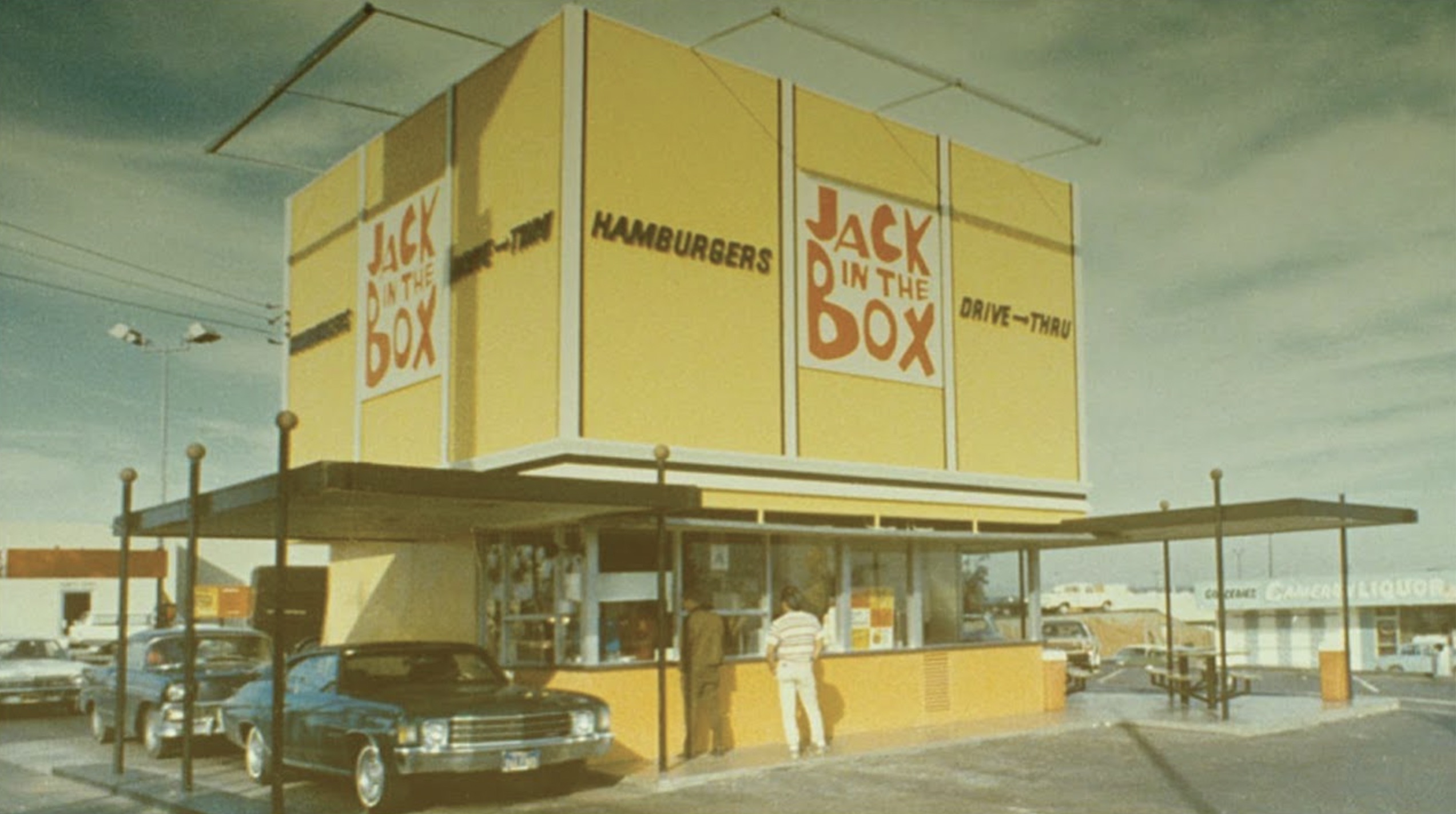 jack in the box in the 70's - Jack Din The Box Jack Hamburgers In The box DriveThru Liquor