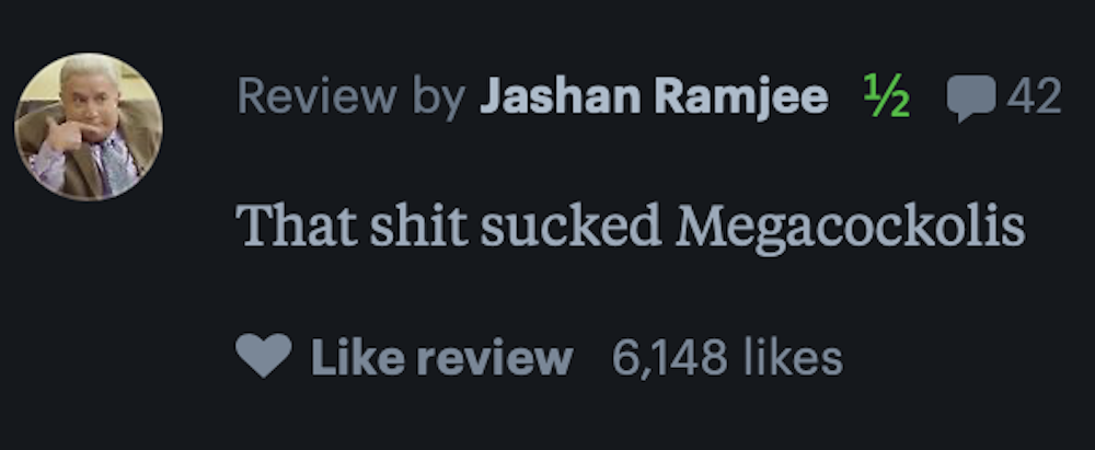 Letterboxd review