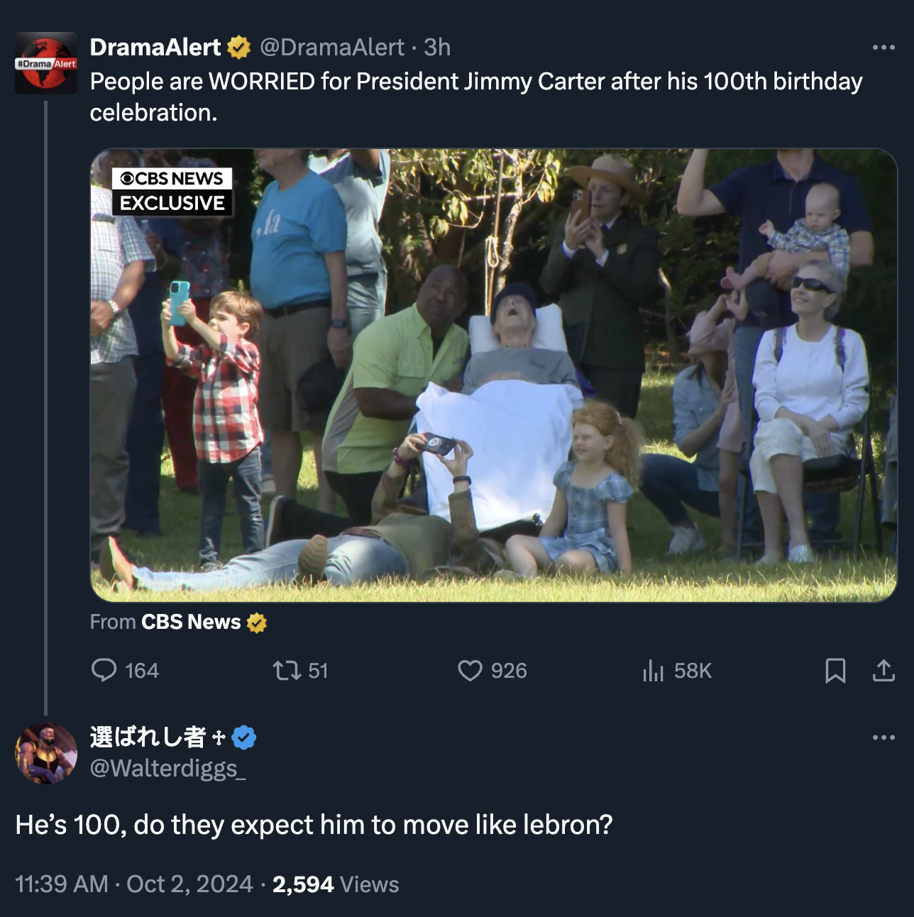 19 Funny Jimmy Carter on His Death Bed Tweets | eBaum's World