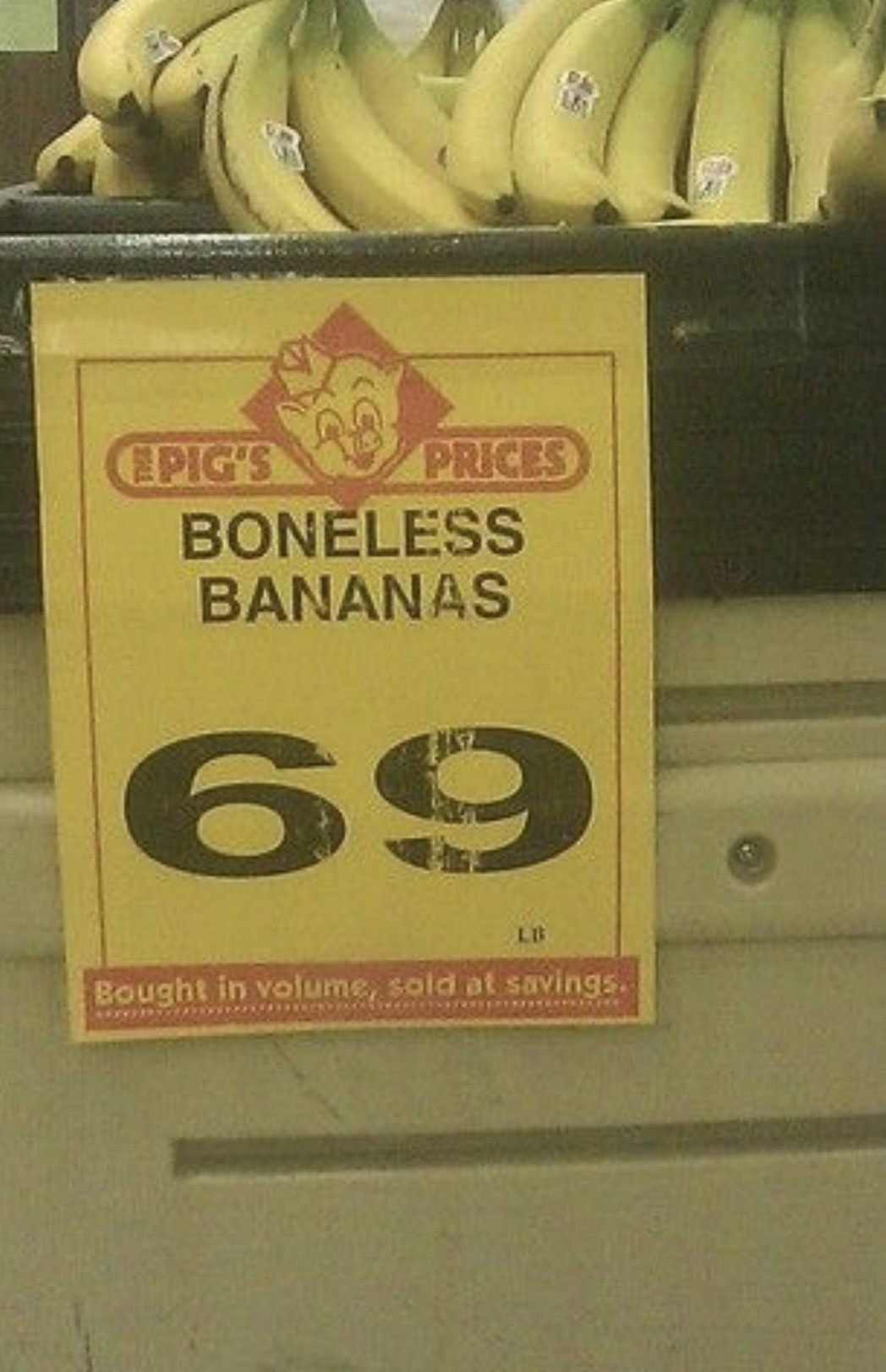 Banana - Epig'S Prices Boneless Bananas 69 Lb Bought in volume, sold at savings.