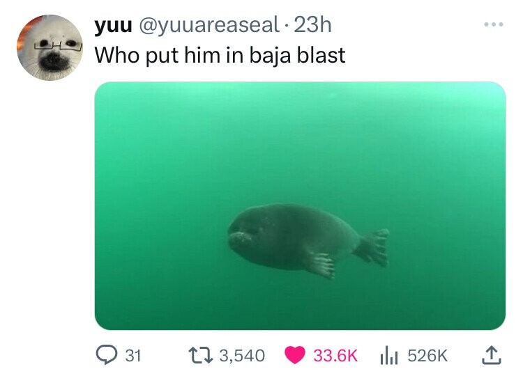 dugong - yuu . 23h Who put him in baja blast 31 3,540