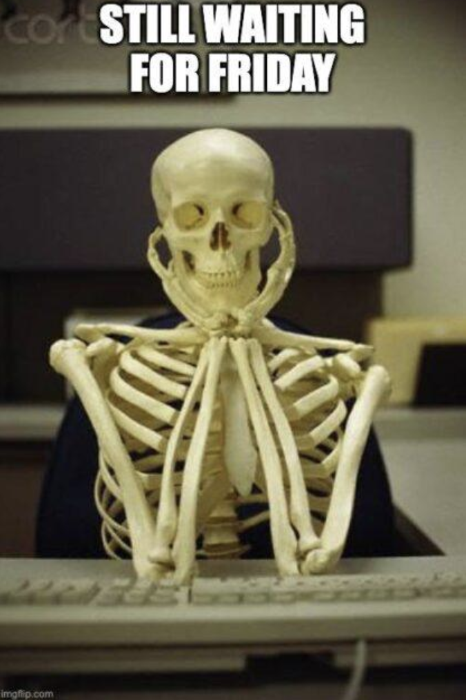 me waiting for my daughter to call - Costill Waiting For Friday