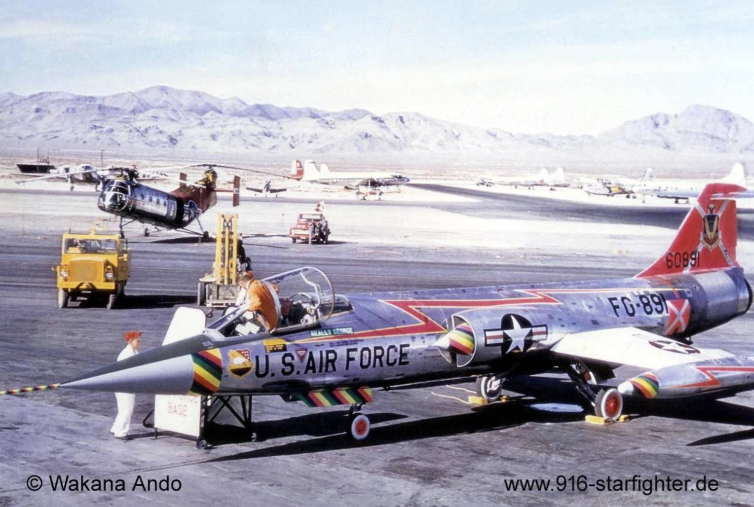 convair f-102 delta dagger - Base U.S.Air Force Fg89 60851 Wakana Ando