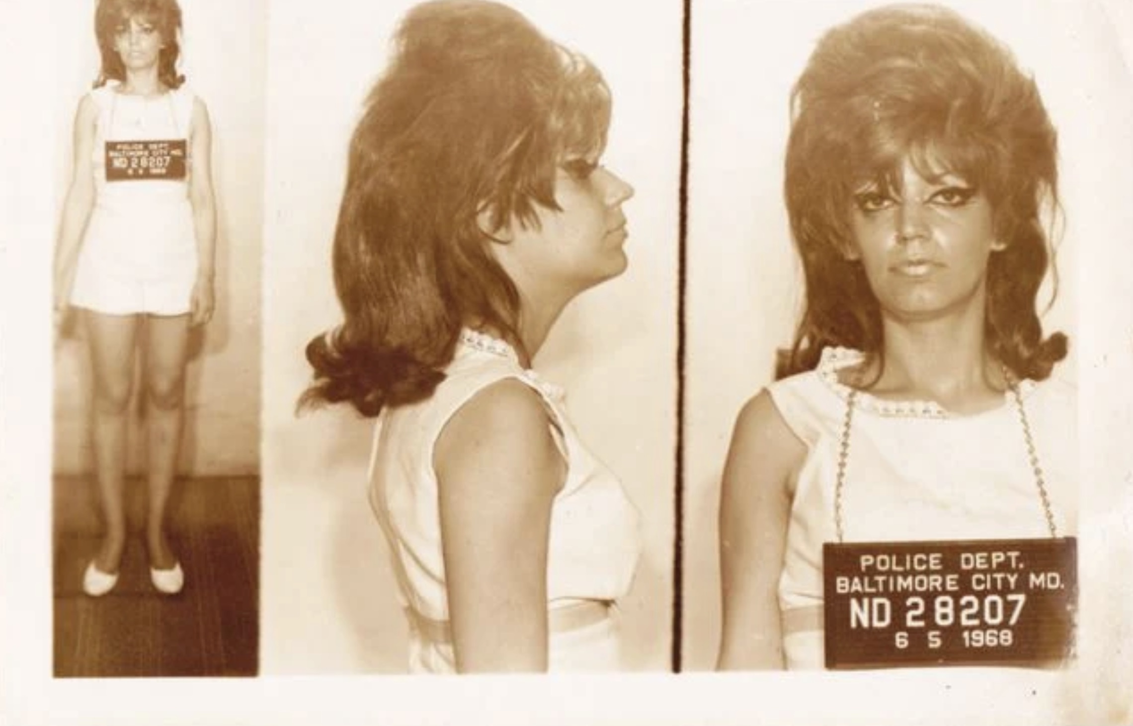 40 Glammed-Up Mugshots of Bad Women from Days Gone By