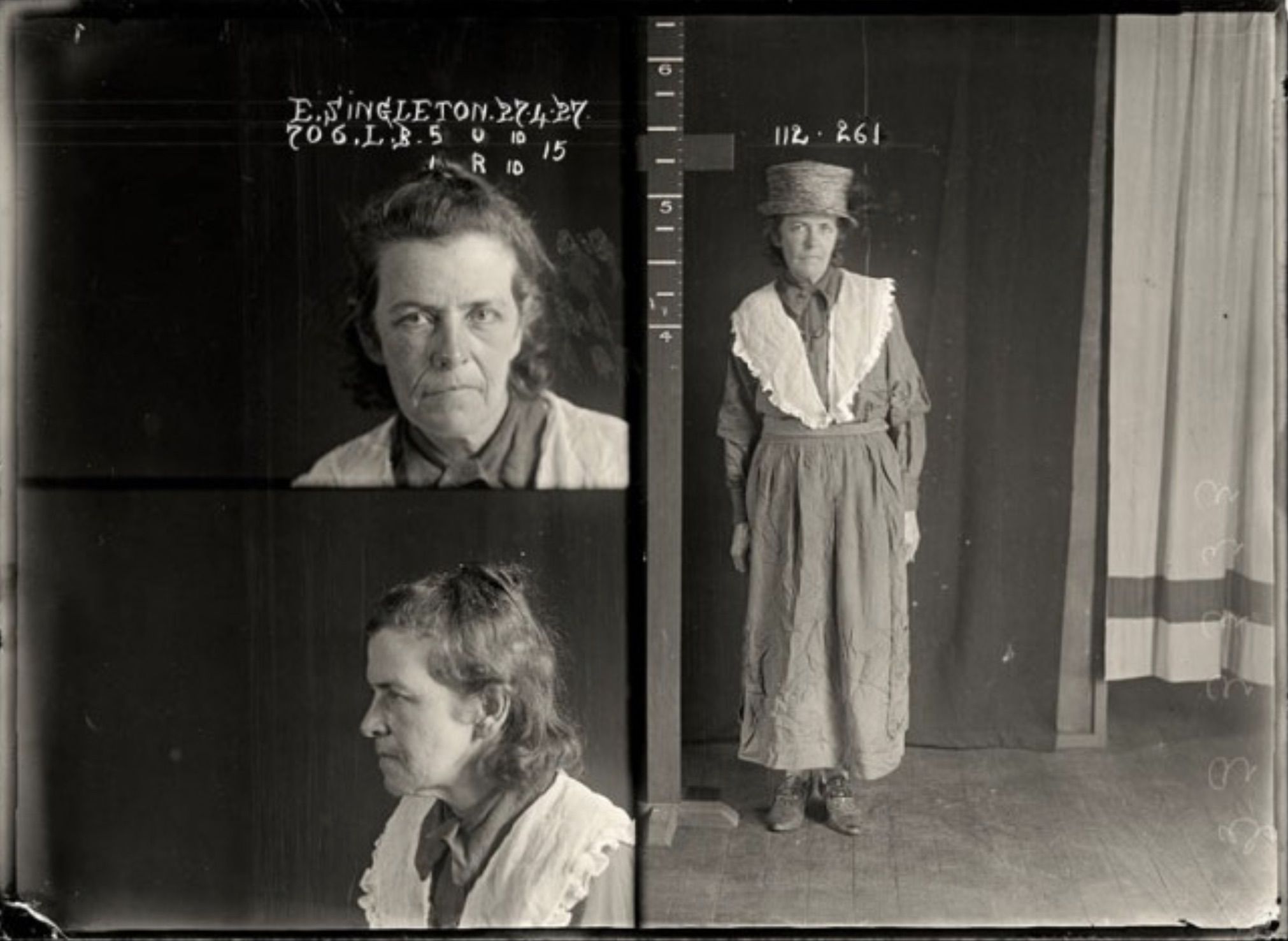 mugshots australia 1800 - E.Singleton.27427 706.18.5 10 R Id 112.261 15 Ard S