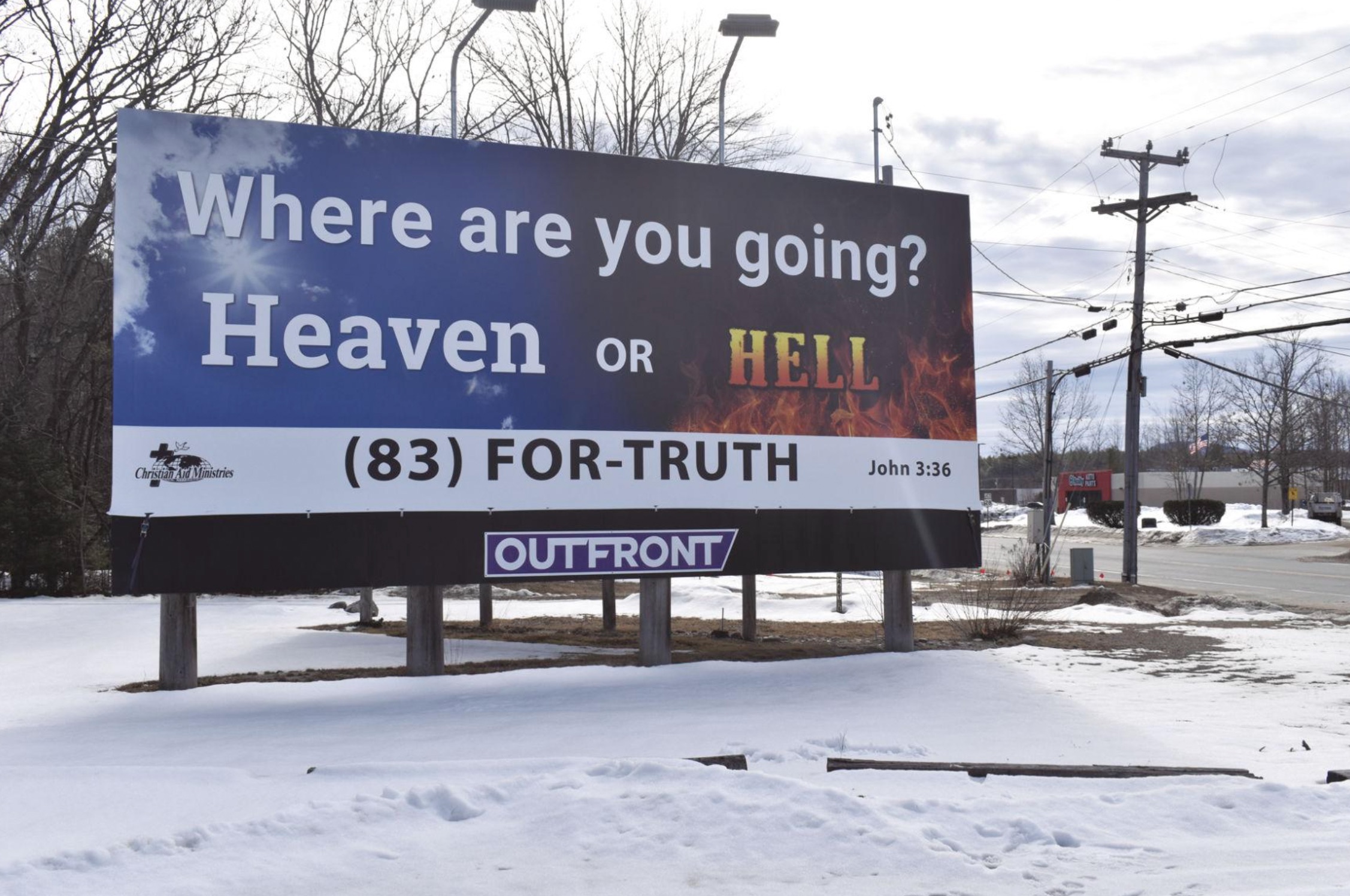 snow - Where are you going? Heaven Or Hell 83 ForTruth Outfront John