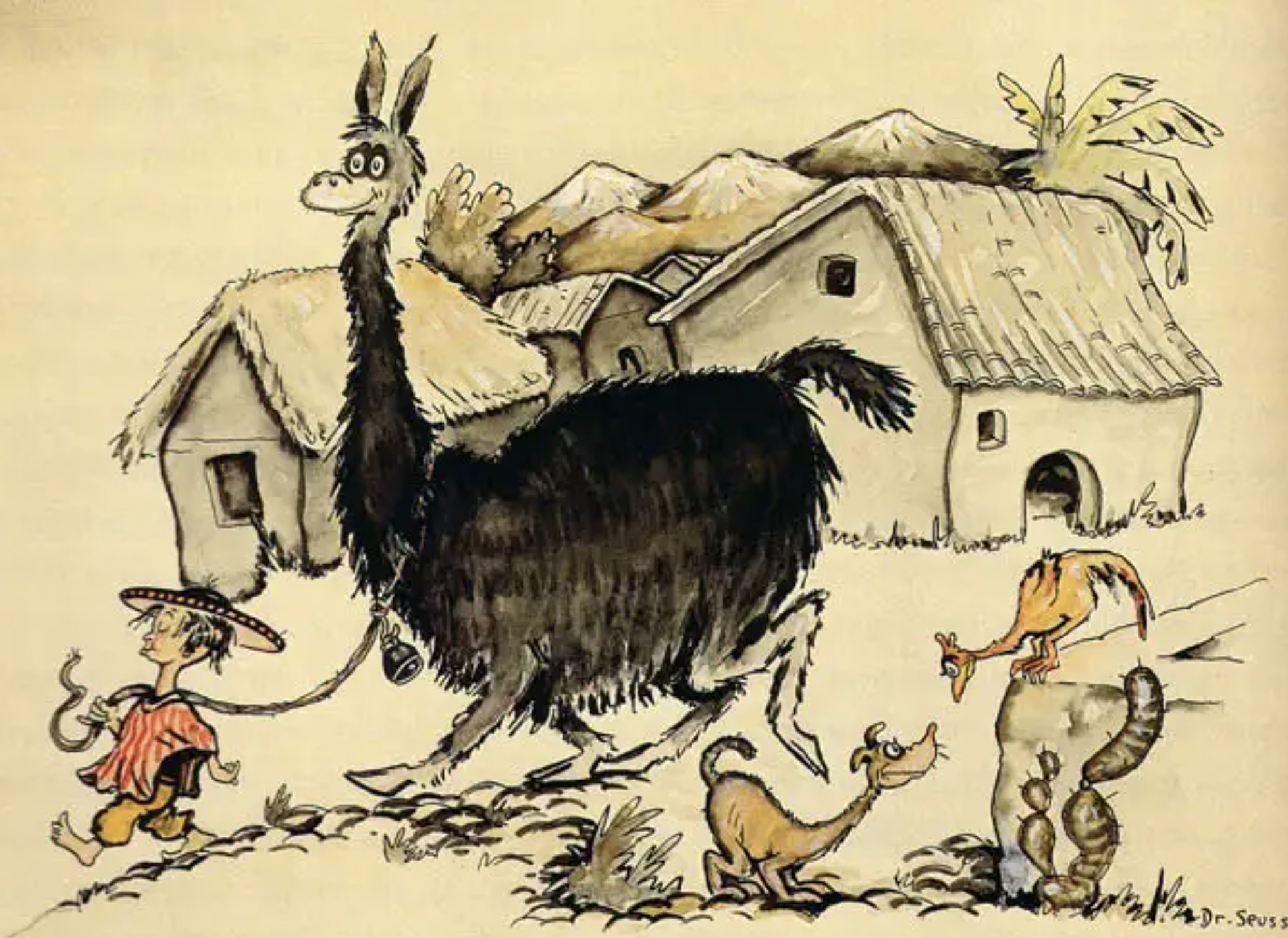 40 Dr. Seuss Artworks That Reveal His Dark Side