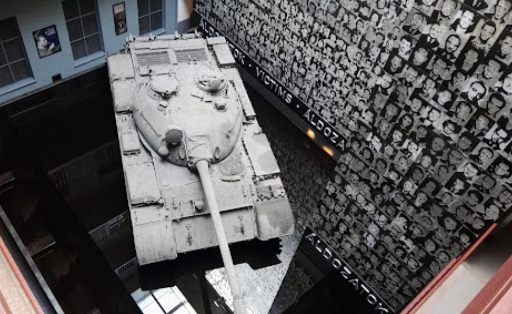 “House of Terror, the former SS and Gestapo headquarters in Budapest. The cells in the basement had shackles on the walls, and drains in the floor. If you went in the room, you did not come out alive.”