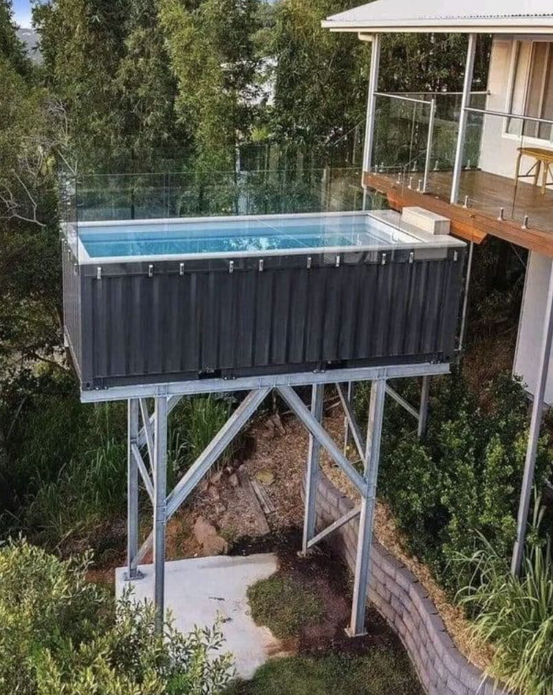 shipping container pool