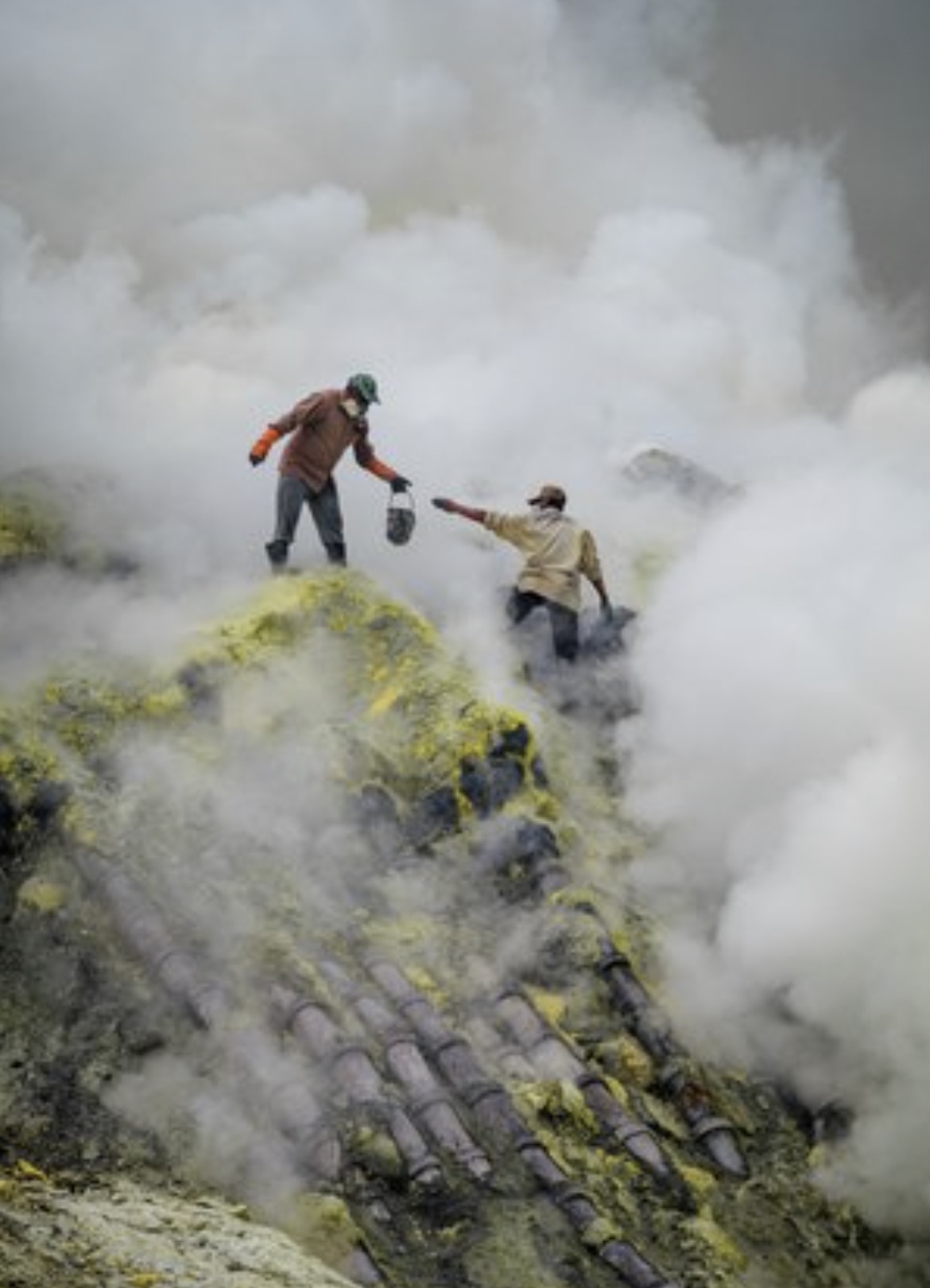 most dangerous job in the world indonesia