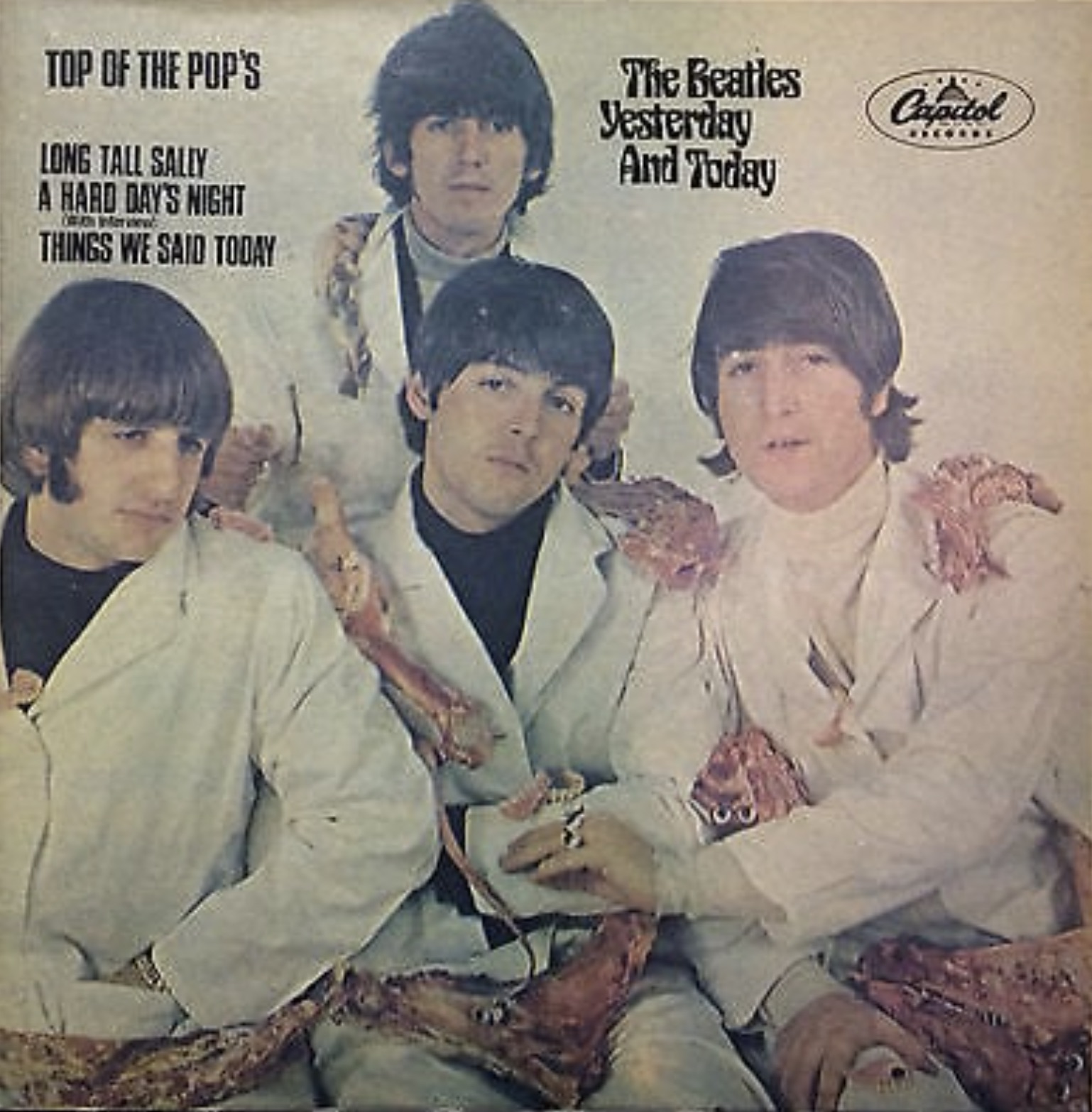 beatles top of the pops single - Top Of The Pop'S Long Tall Sally A Hard Day'S Night Oon Interview Things We Said Today The Beatles Yesterday And Today Capitol