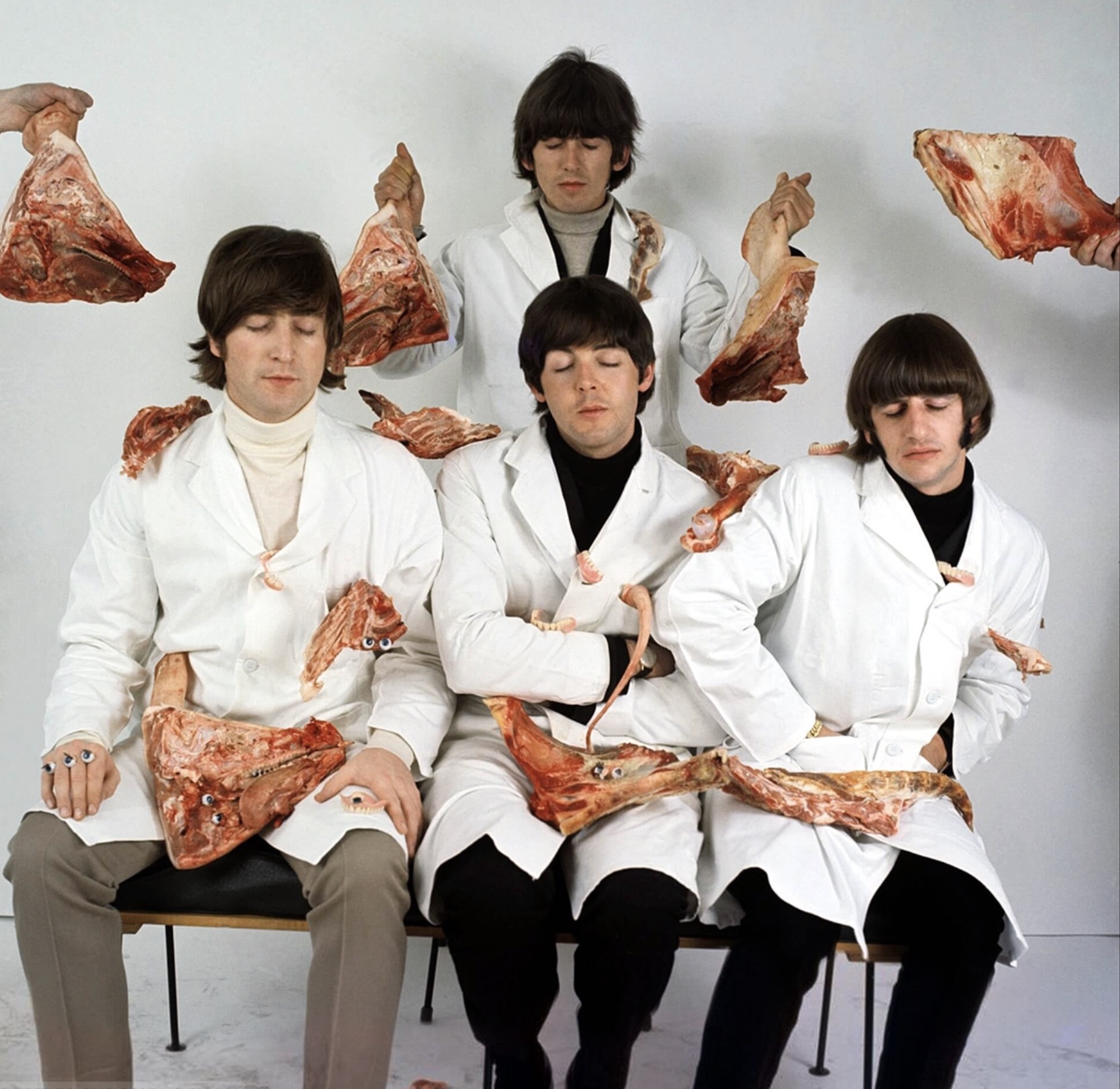 beatles butcher cover