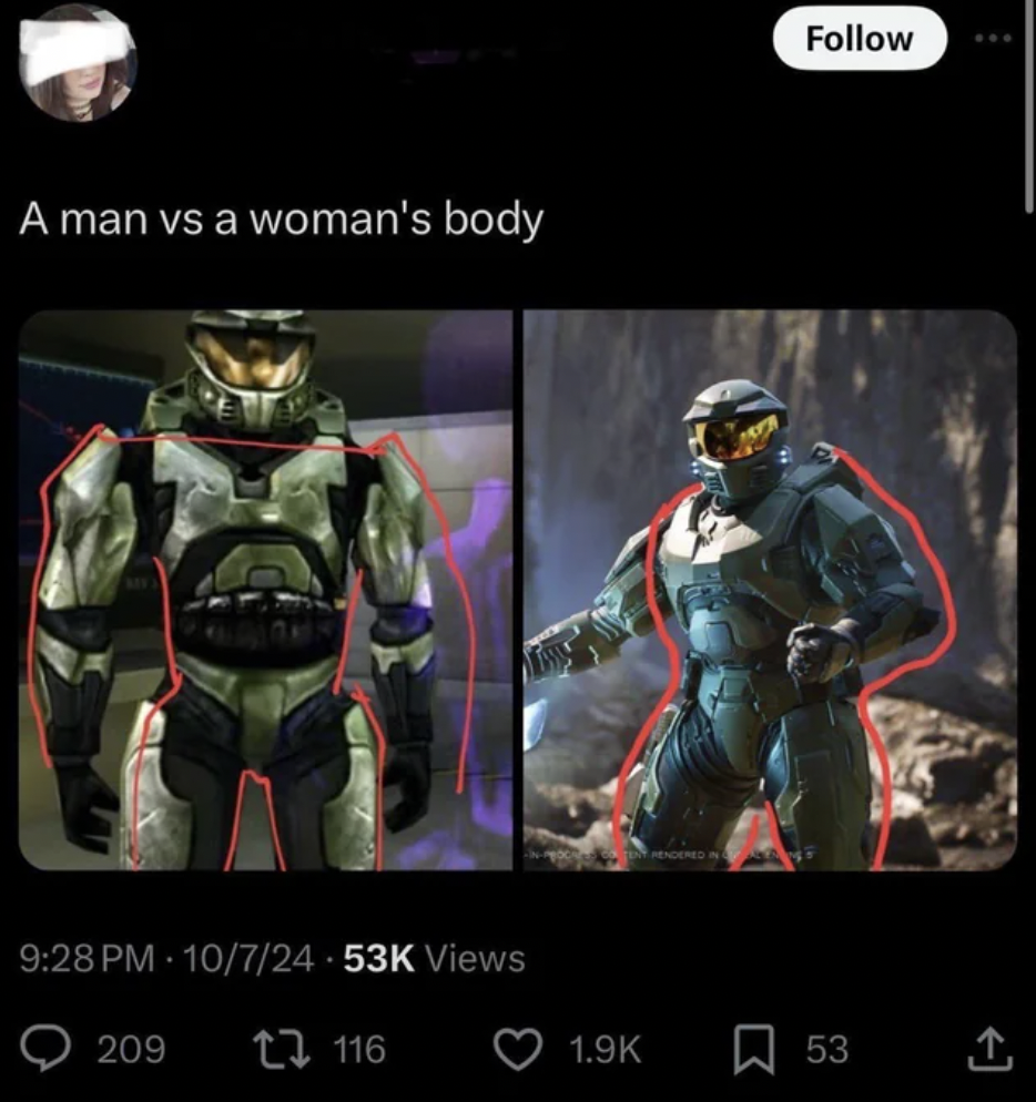 pc game - A man vs a woman's body 10724 53K Views 209 116 53