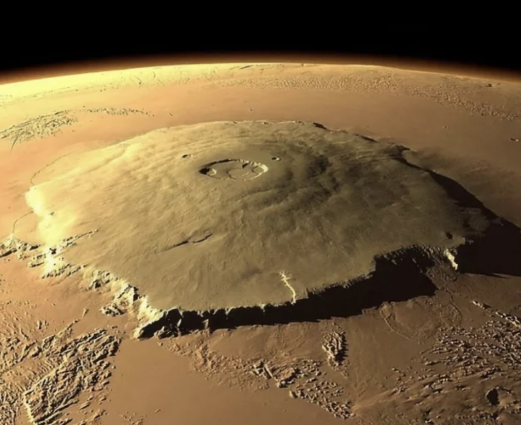 mars largest mountain