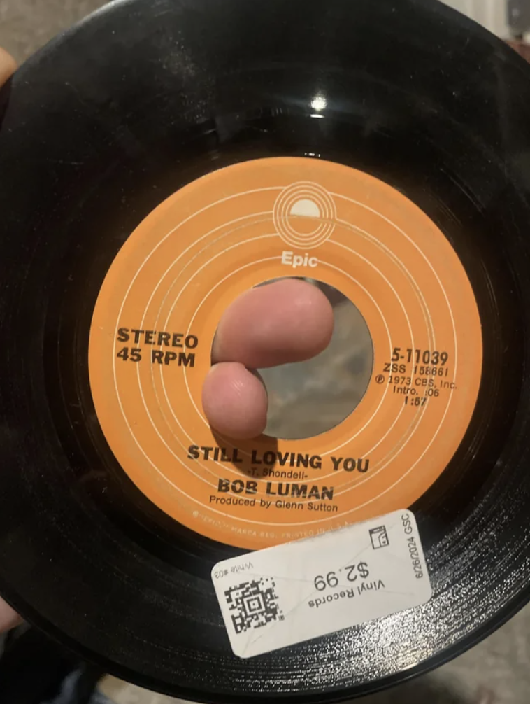 circle - Stereo 45 Rpm Epic Still Loving You onde Bob Luman Produced by Glene Sutton 66 Z$ 511039 288 15061 1973 Ces inc Intra os