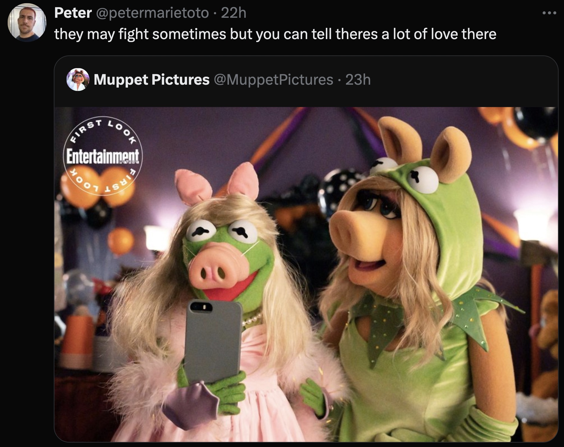 muppets haunted mansion - Look Peter 22h they may fight sometimes but you can tell theres a lot of love there Muppet Pictures Pictures 23h First Loo Entertainment