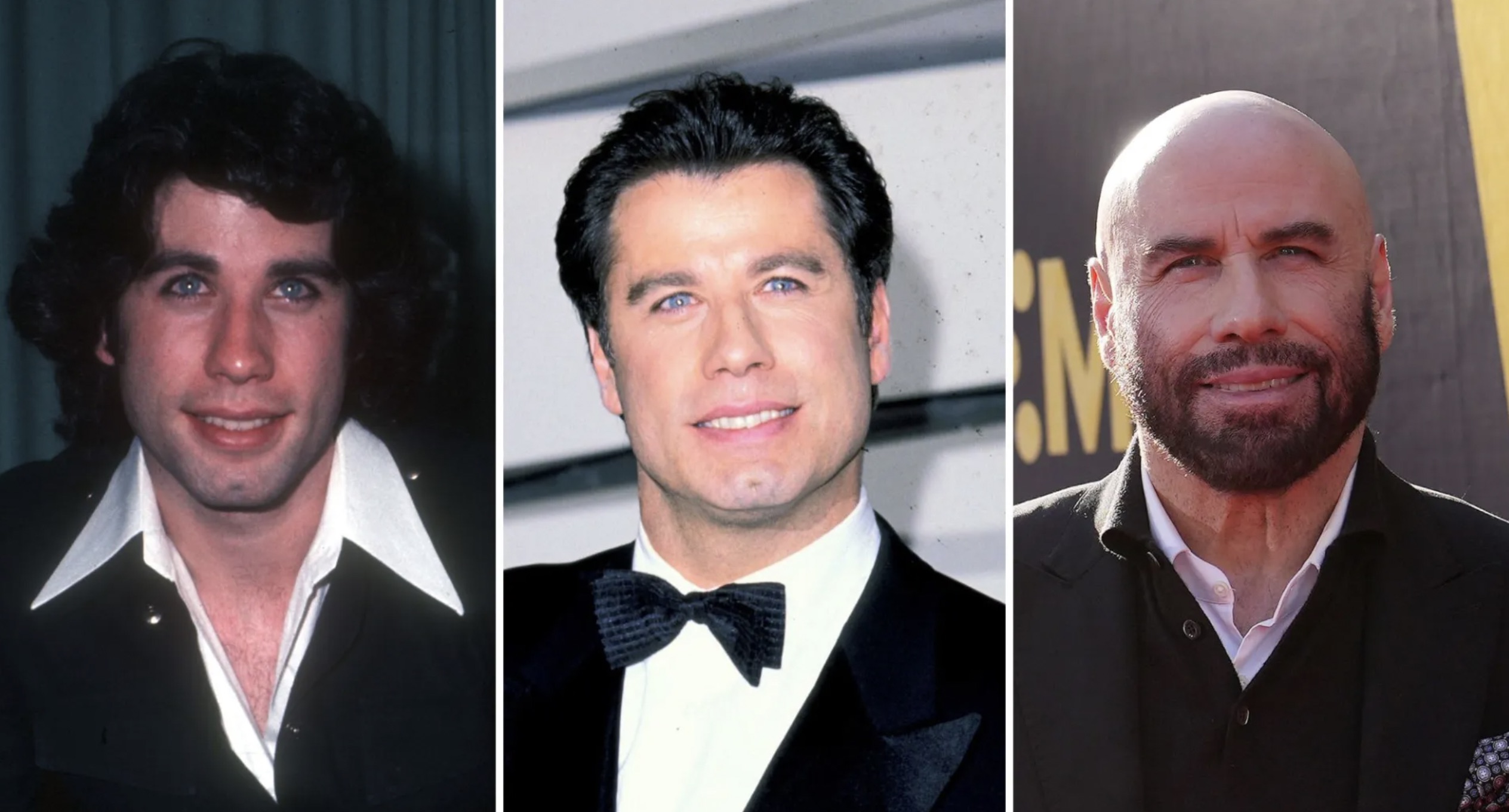 john travolta then and now