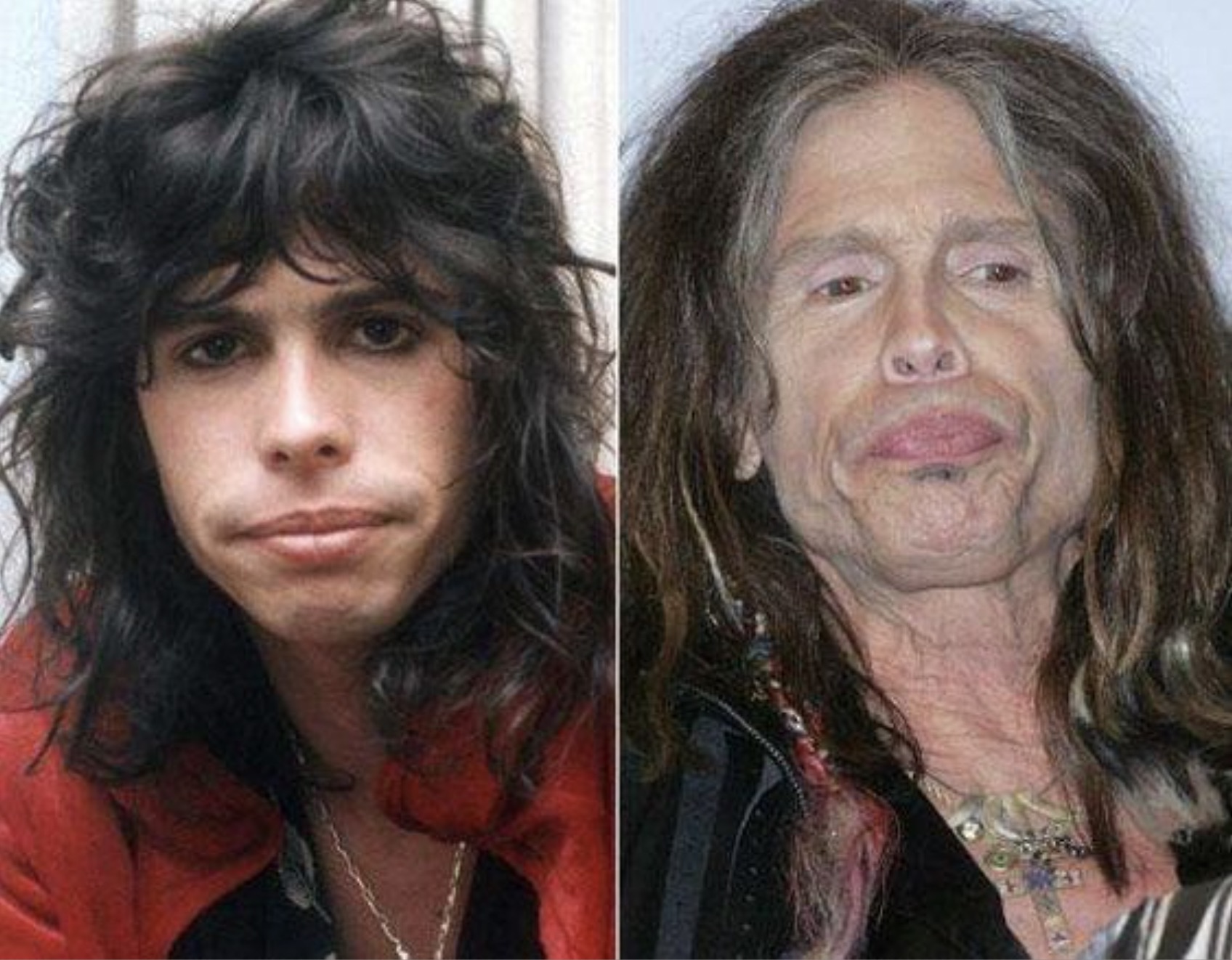 steven tyler young vs old