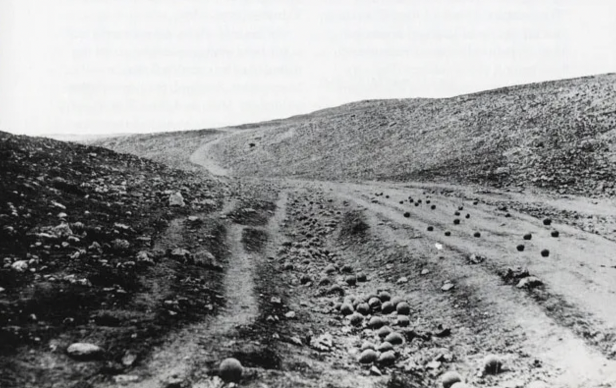 roger fenton the valley of the shadow