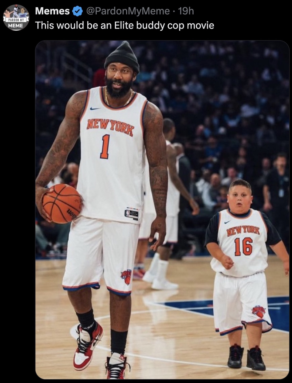 basketball moves - Pardon My Meme Memes 19h This would be an Elite buddy cop movie uo New York 1 New York 16