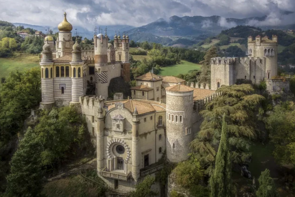 Castles near Bologna, Italy.