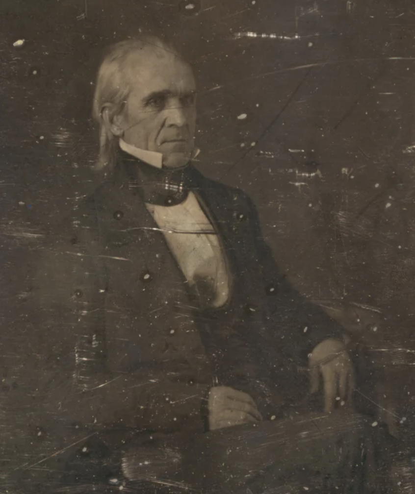 james k polk photograph