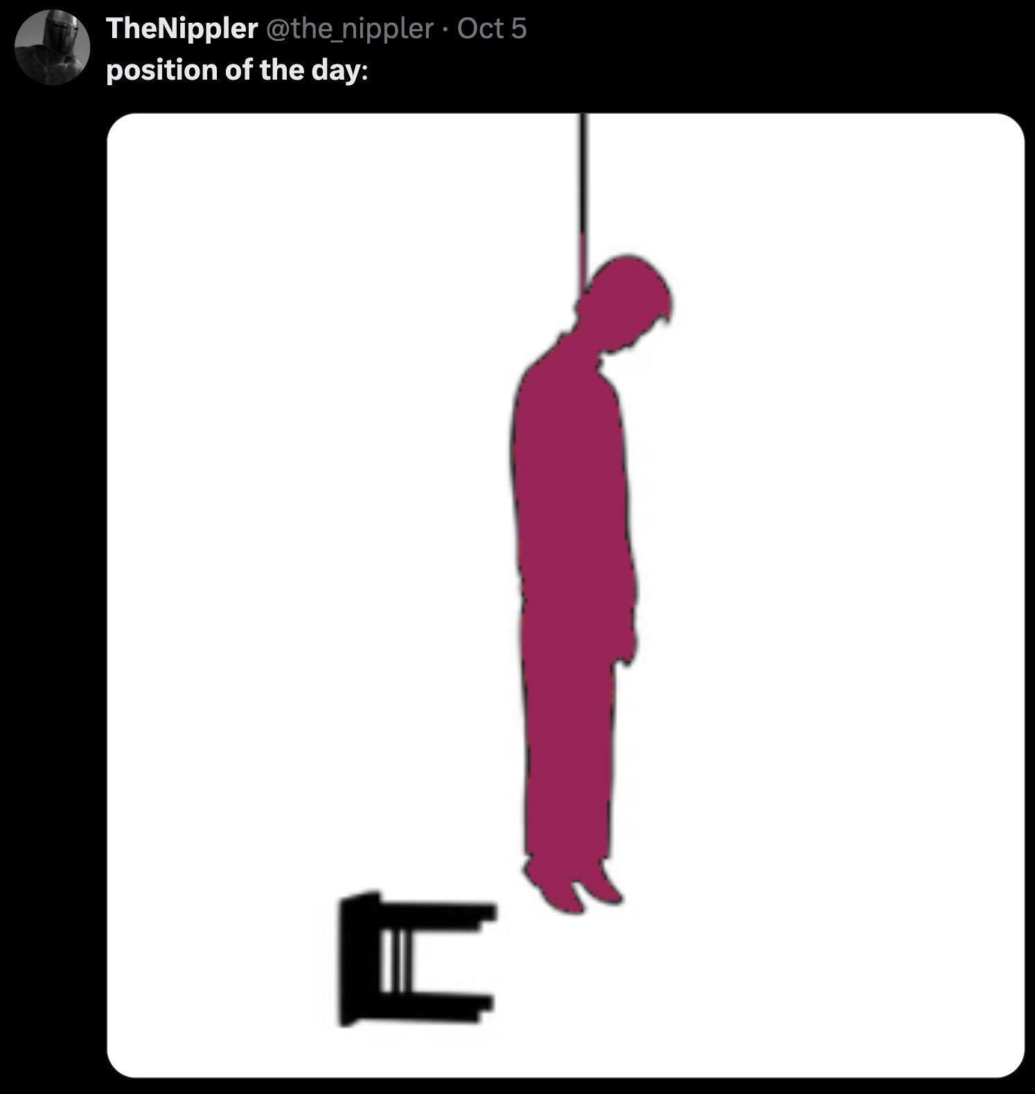 Meme - TheNippler Oct 5 position of the day