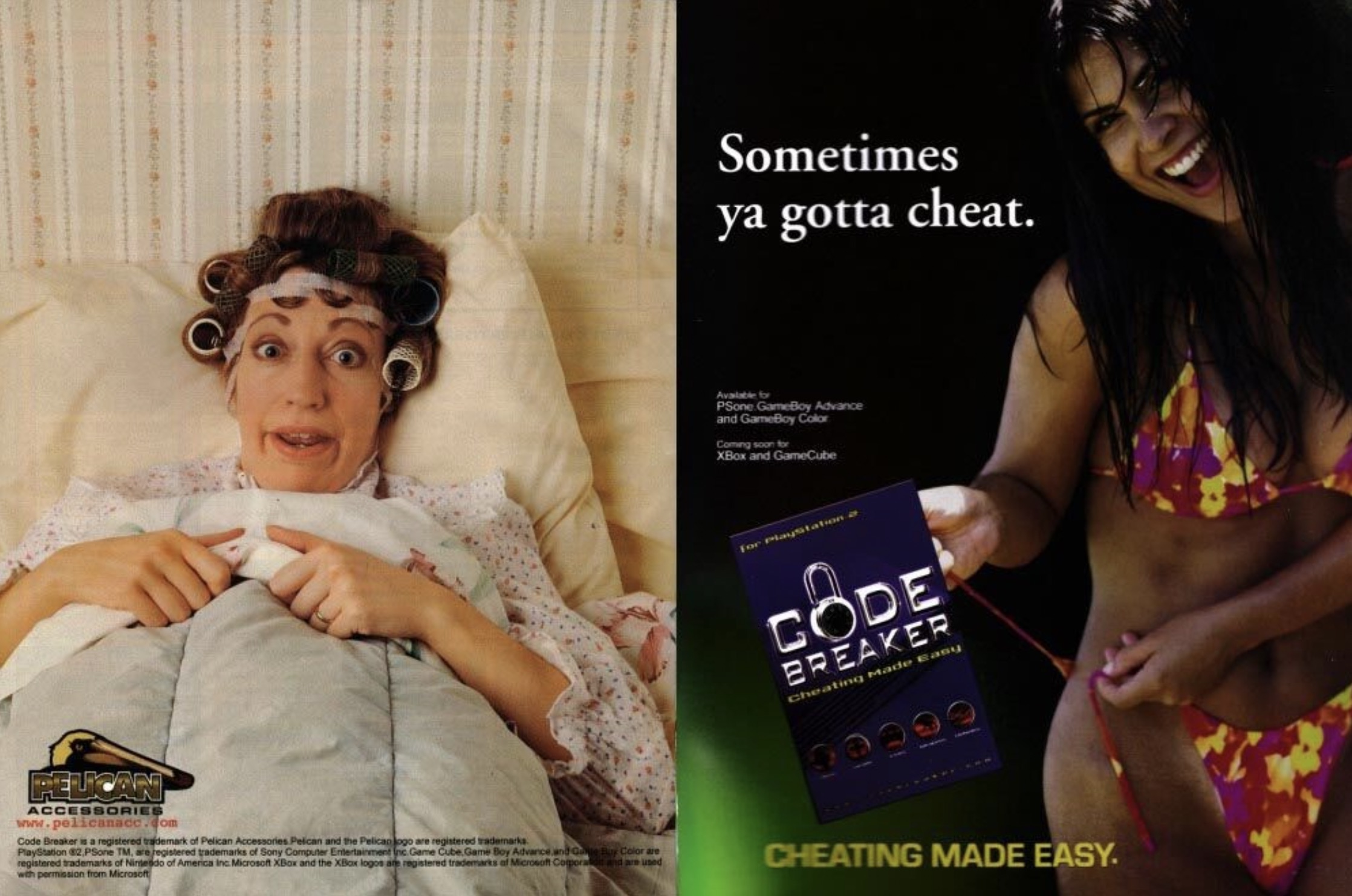 40 Vintage Gaming Ads for Gamers Playing With Themselves