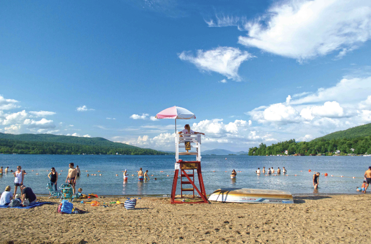 lake george beach