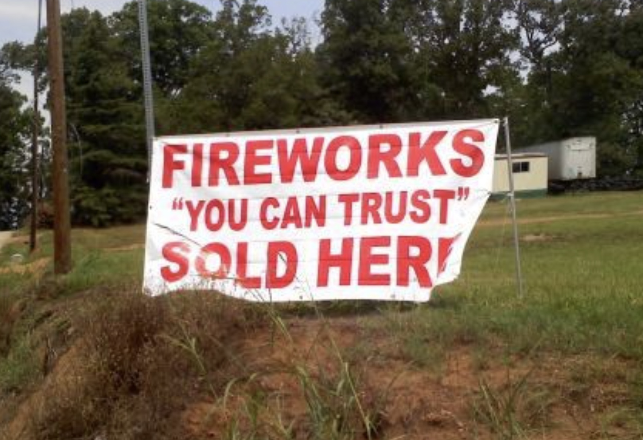 grass - Fireworks "You Can Trust" Sold Her