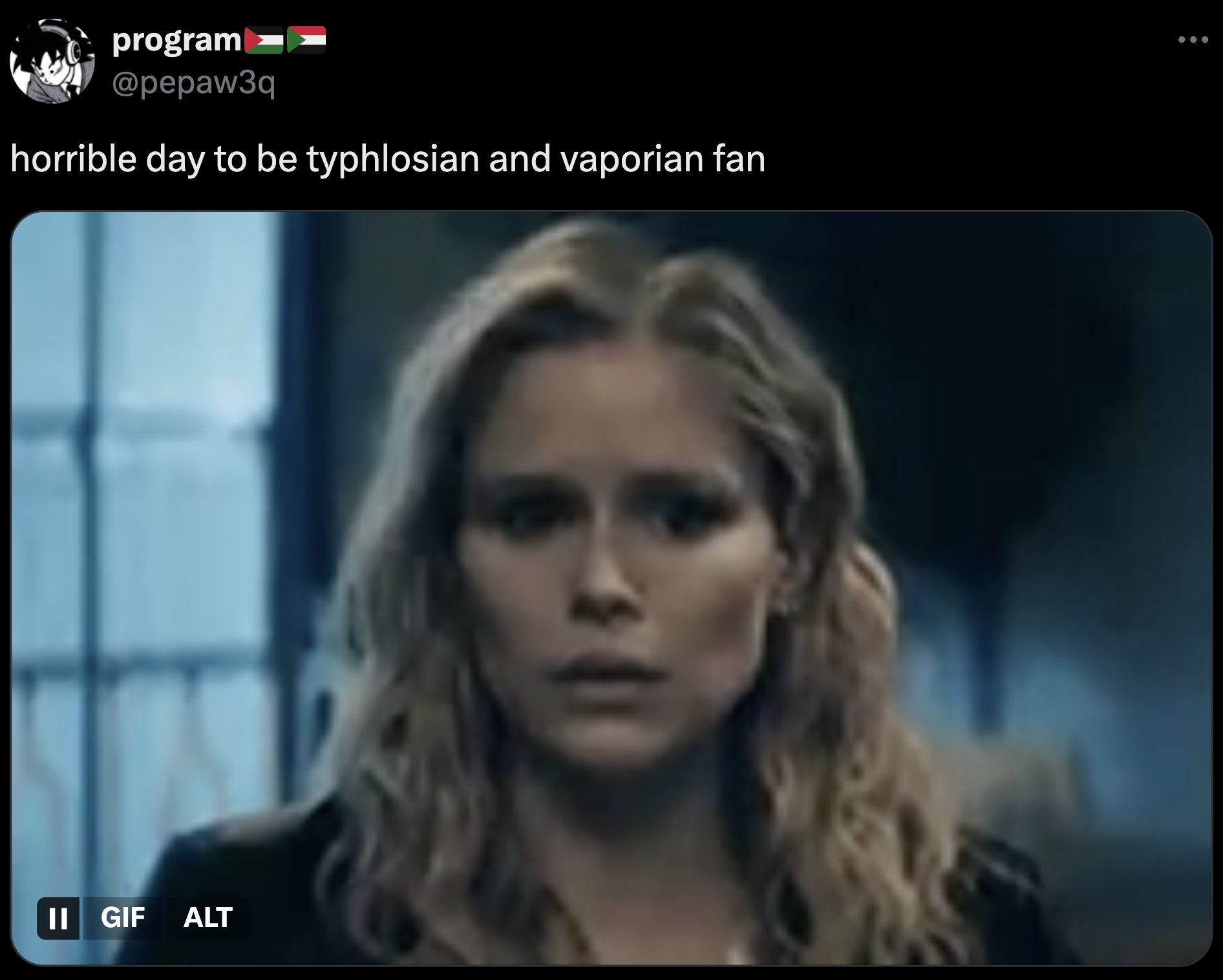 screenshot - program horrible day to be typhlosian and vaporian fan || Gif Alt ...