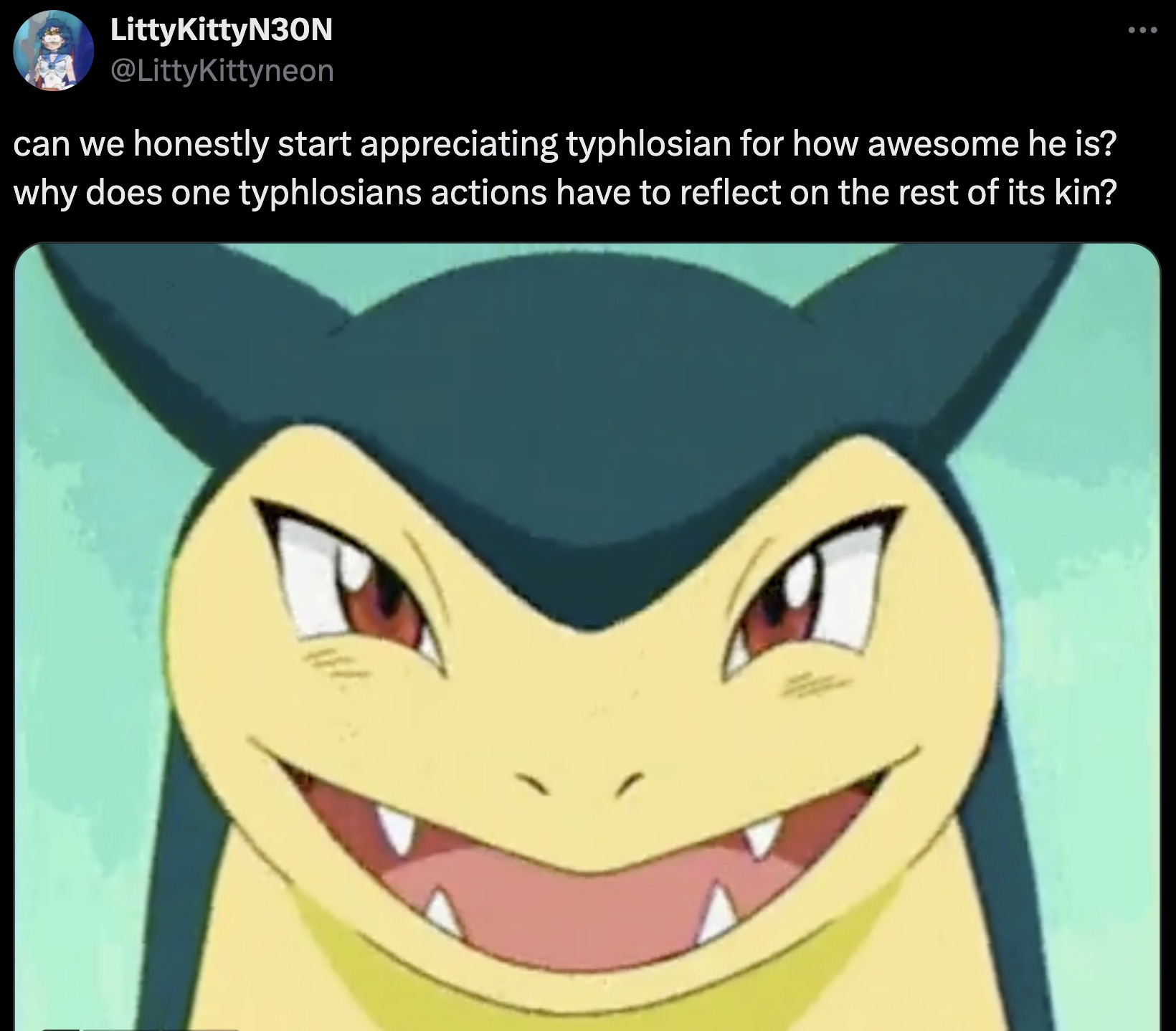 pokemon jimmy - LittyKittyN3ON can we honestly start appreciating typhlosian for how awesome he is? why does one typhlosians actions have to reflect on the rest of its kin? ...