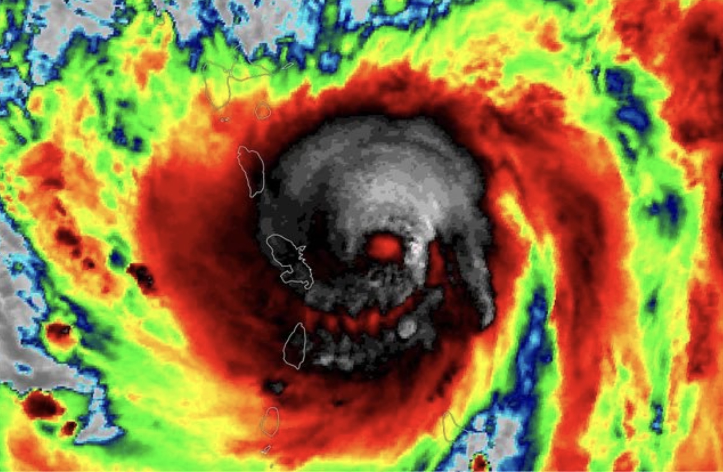 hurricane maria puerto rico skull