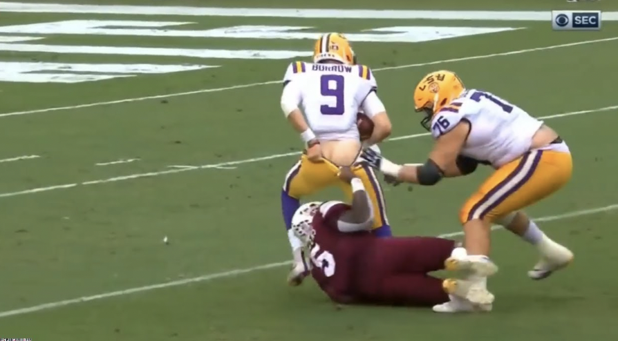 Joe Burrow at LSU. 