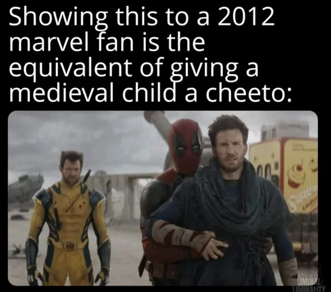 deadpool 3 johnny - Showing this to a 2012 marvel fan is the equivalent of giving a medieval child a cheeto nus Imin