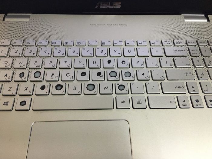 I wonder if there's a way to tell which keys on the keyboard are used the most over time?