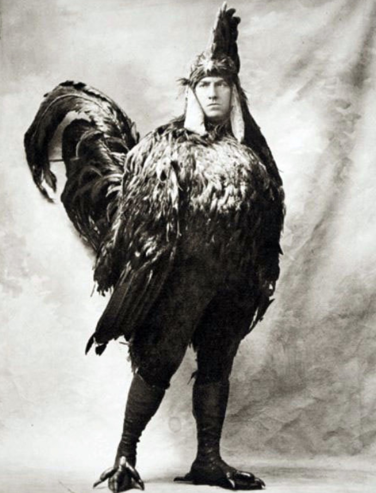 chicken costume 1900s