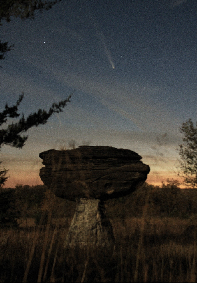 Mushroom Rock State Park in Ellsworth County, by Kevin Beagley.