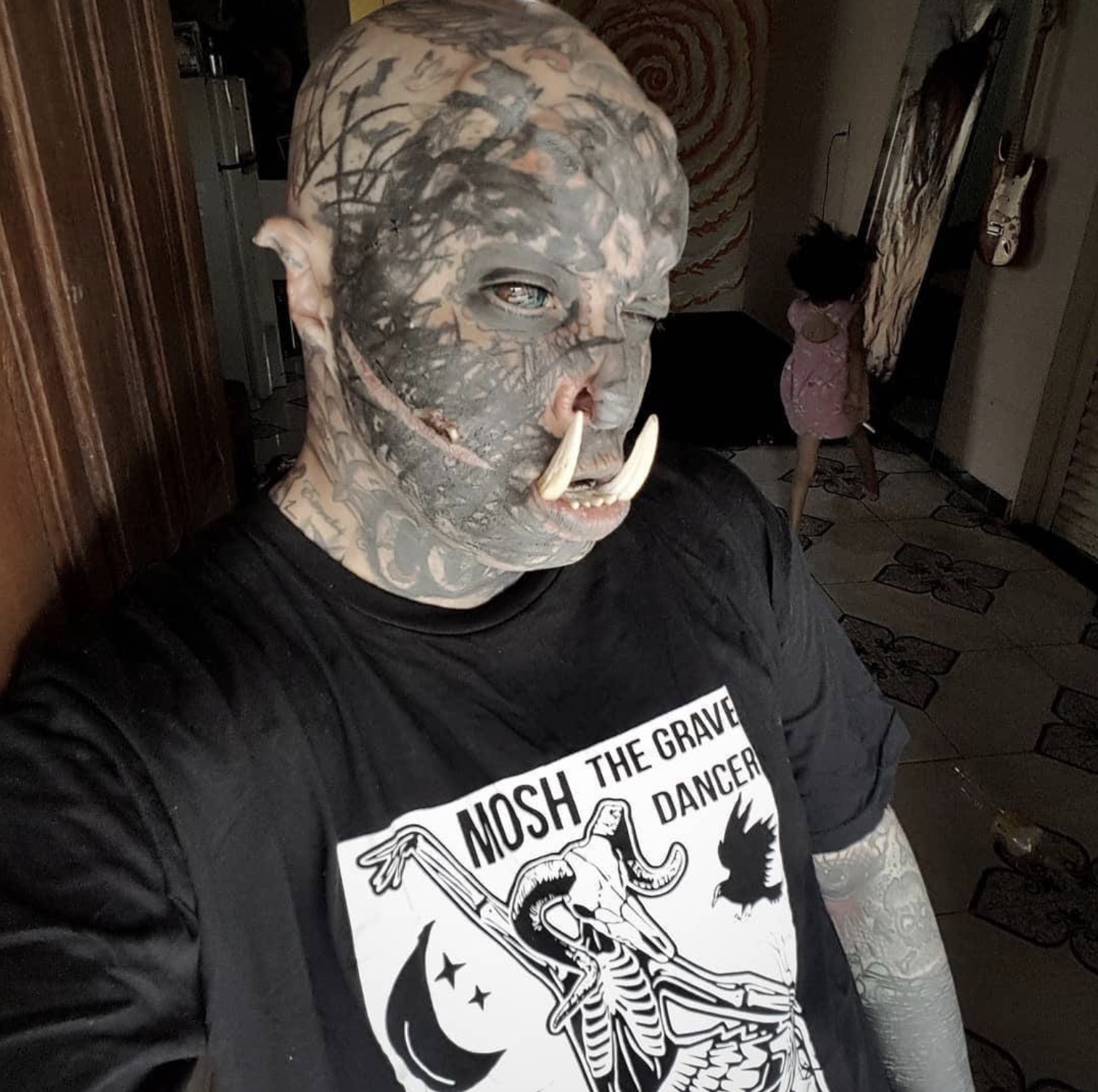 real life orc - Mosh The Grave Dancer