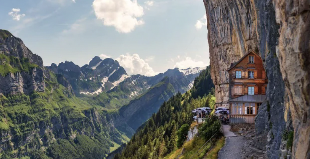 A restaurant in Switzerland.