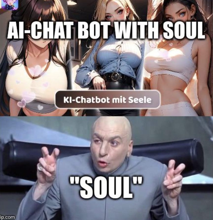 dr evil air quotes - AiChat Bot With Soul ip.com KiChatbot mit Seele "Soul"