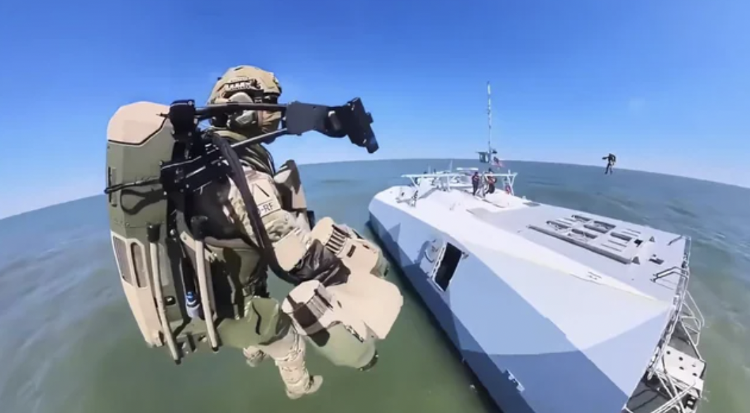 US Special Forces, Ironman assault jetpack.