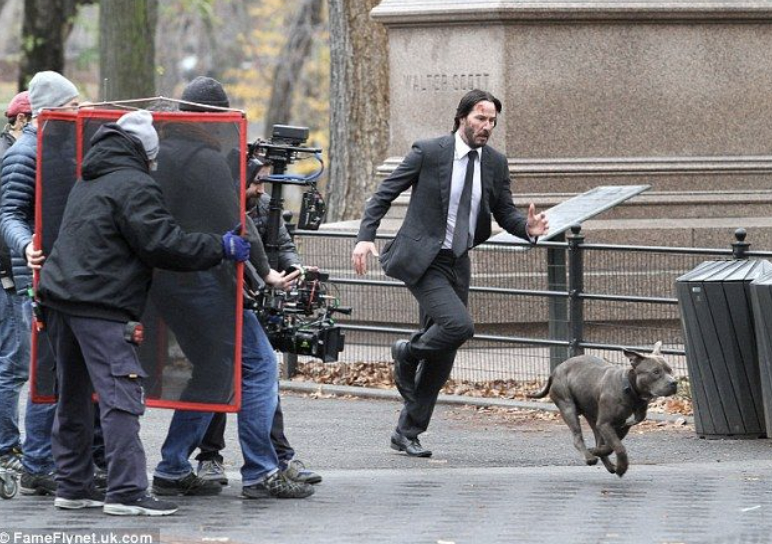 keanu reeves behind the scenes - FameFlynet.uk.com