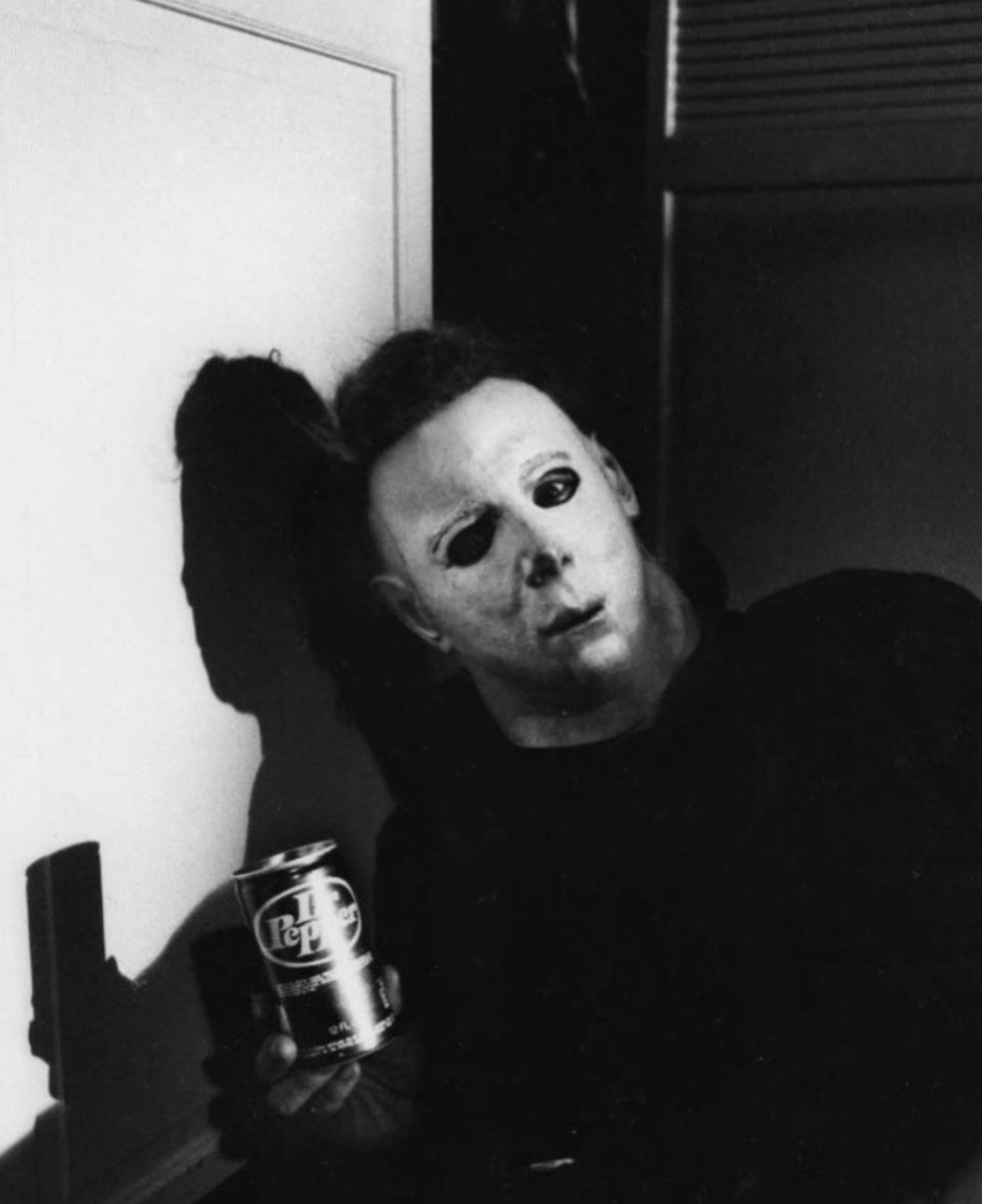 michael myers with dr pepper