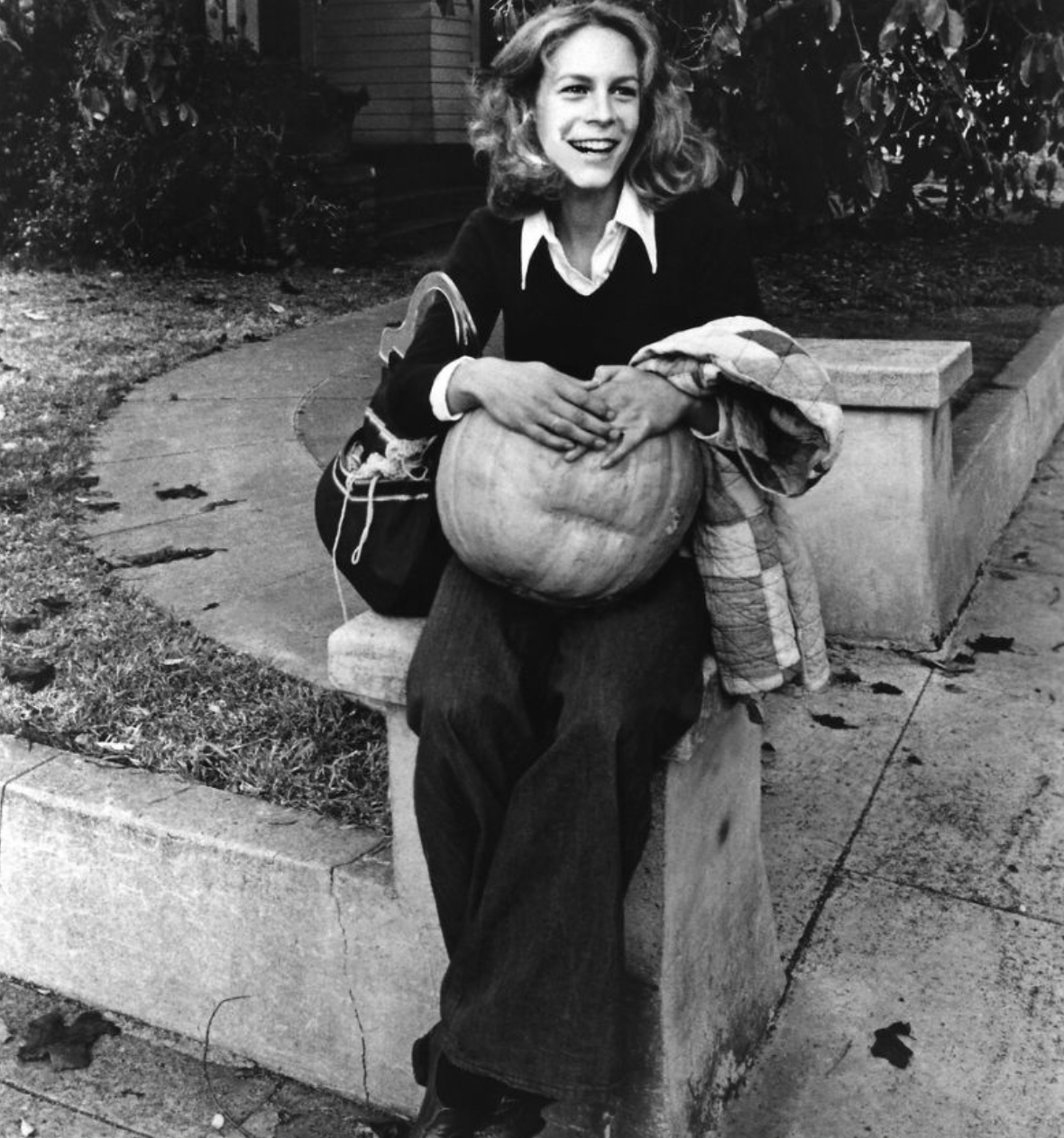 jamie lee curtis behind the scenes halloween