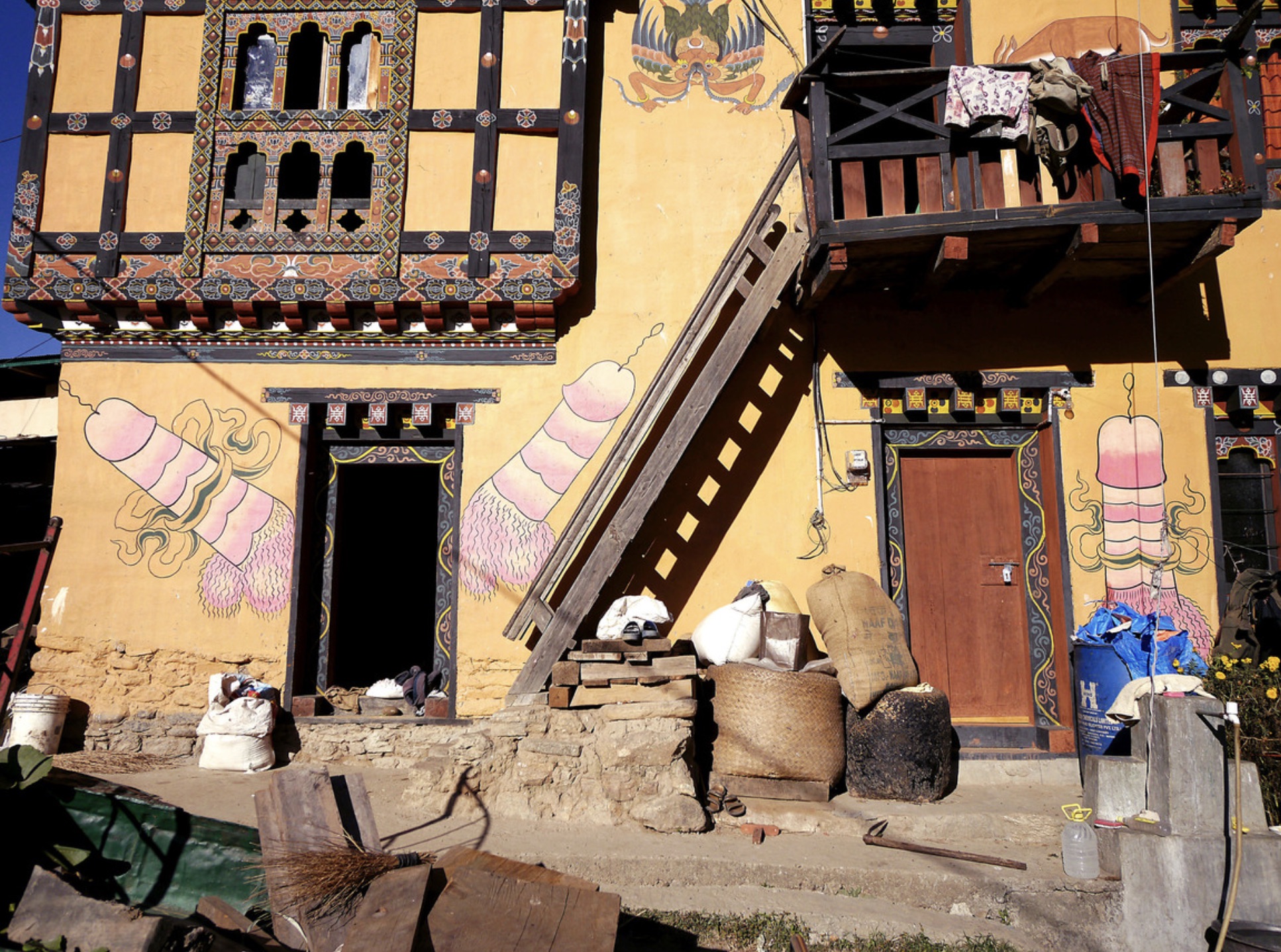 phallus temple in bhutan