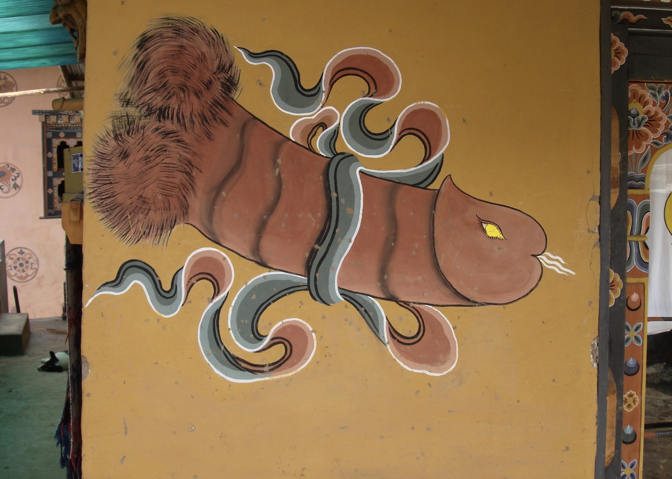 bhutan phallic