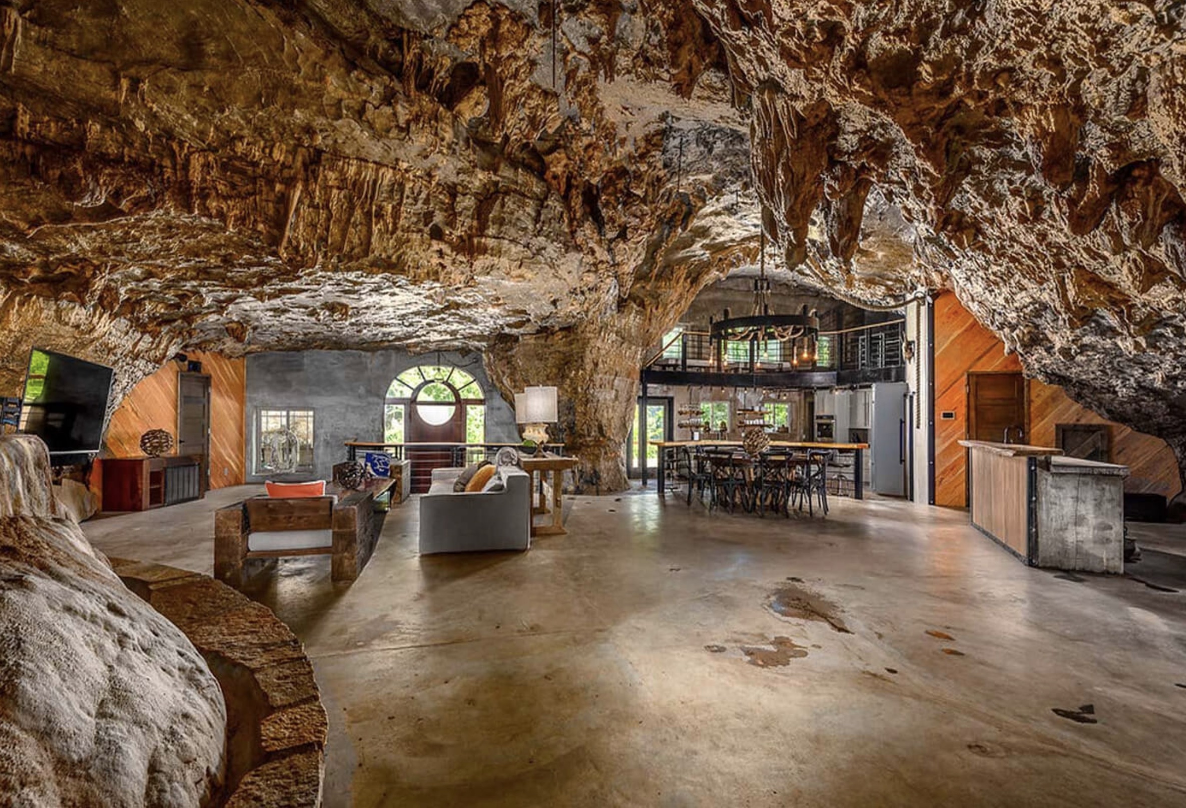 cave aesthetic house