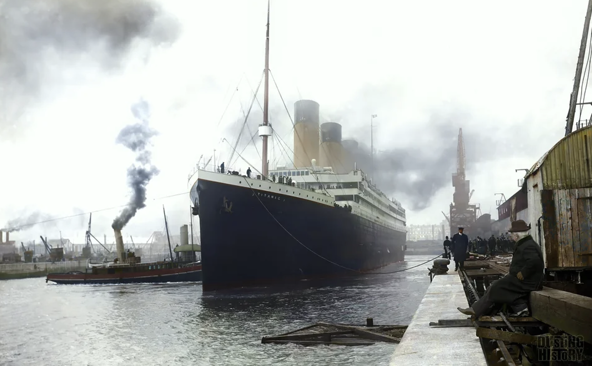 The Titanic, Southhampton, 1912